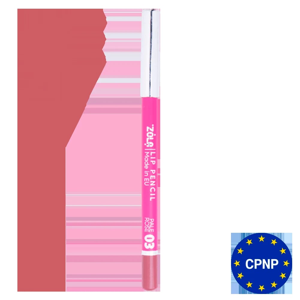 Zola Олівець Для Губ Lip Pencil 03 Pale Rose — 1