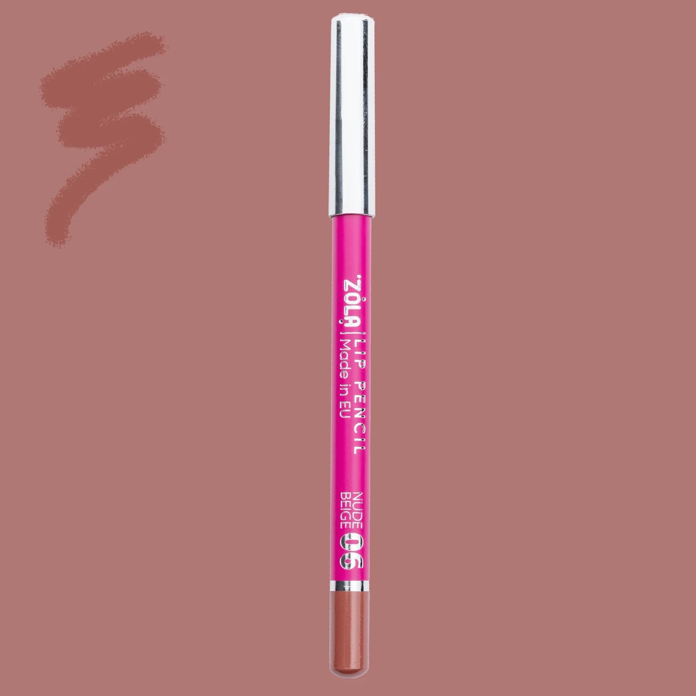 Zola Олівець Для Губ Lip Pencil 06 Nude Beige — 1